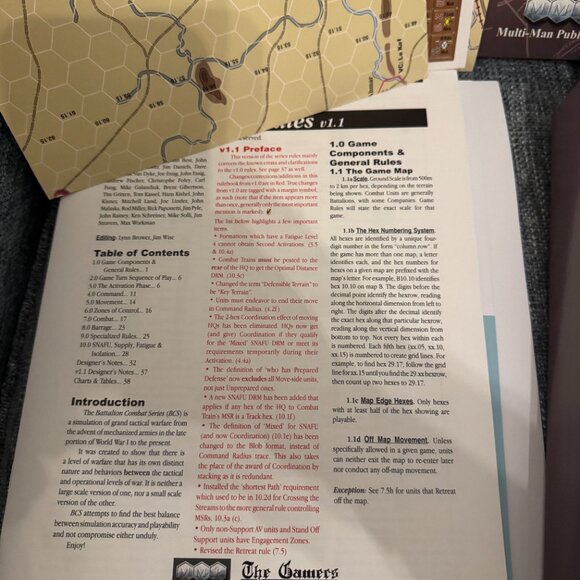 Baptism By Fire: The Battle of Kasserine (opened, never played) - Picture 3 of 11